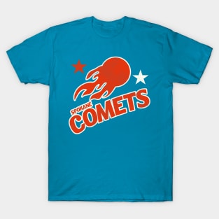 Defunct Spokane Comets Hockey Team T-Shirt